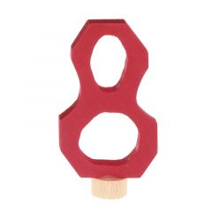 Número 8 de madera granate para calendario anual circular y para espiral - Grimm's