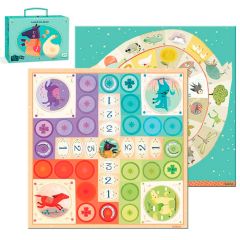 Oca y parchís Junior con maletín - Djeco