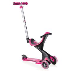 Patinete evolutivo 3 en 1 Go Up Comfort rosa - Globber