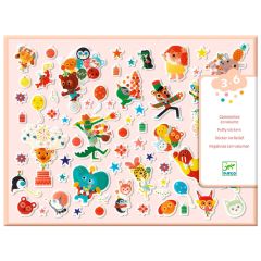 Pegatinas con volumen La fiesta (126) - Djeco