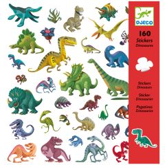 Pegatinas dinosaurios (160) - Djeco