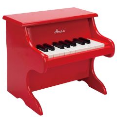 Piano de madera rojo - Hape