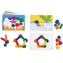 Piedras de colores con 8 tarjetas (36) - EDX Education