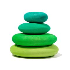 Piedras de madera verde bosque Moss - Grimm's