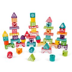 Piezas de madera para apilar Edutotem (52) - Janod