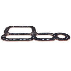 Pizarras de madera para construir y pintar con tizas Carretera Chalking My Way (21) - Wodibow