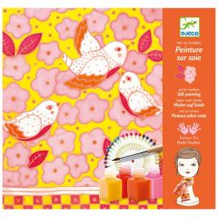 Pintura sobre seda los Gorriones - Djeco