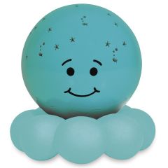 Proyector quitamiedos Pulpo azul estrellas - Cloud B