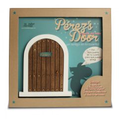 Puerta marrón para Ratoncito + cuento, de Wondernology