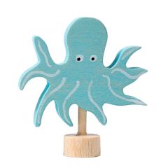 Figura pulpo de madera para calendario anual circular y para espiral - Grimm's
