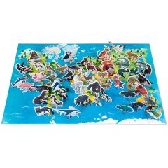 Puzle animales del mundo en peligro de extinción 200 piezas - Janod