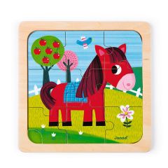 Puzle de madera Caballo - Janod