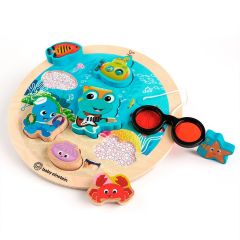 Puzle de madera encajable Fondo del mar Baby Einstein - Hape