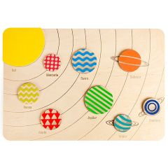 Puzle encajable de madera Sistema Solar - Fizz