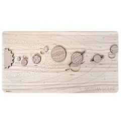 Puzle encajable de madera Sistema Solar - Ösbru