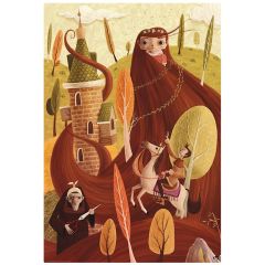 Puzle gigante Rapunzel 48 piezas - Ludattica