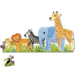 Puzle gigante Selva 16 piezas - Goula