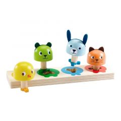 Encajable de madera Tourniki - Djeco