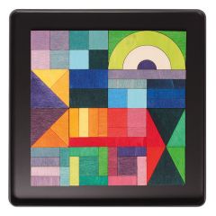 Puzle magnético de madera geográfico - Grimm's