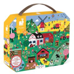 Puzle Observación 24 piezas La Granja - Janod