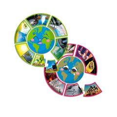 Set de 2 maxi puzles Mi planeta y su energía - Akros