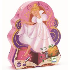 Puzle silueta Cenicienta 36 piezas - Djeco