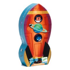 Puzle silueta Nave espacial 16 piezas - Djeco