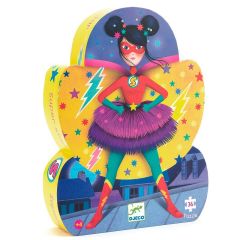 Puzle silueta Super Star 36 piezas - Djeco