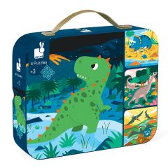 Puzles evolutivos dinosaurios (4) - Janod
