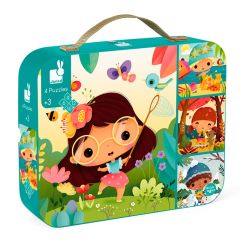 Puzles evolutivos estaciones del año (4) - Janod