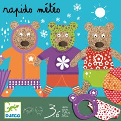Juego de memoria Rápido Météo - Djeco