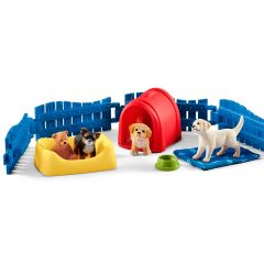 Recinto para cachorros Farm World - Schleich