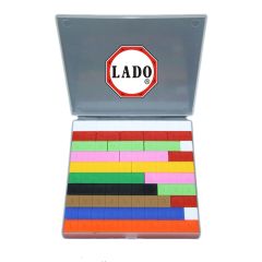 Regletas cuisenaire fraccionadas (33) - LADO