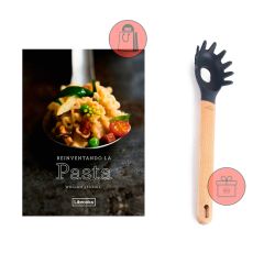 Reinventando la pasta - William Ledeuil - Librooks + REGALO cuchara pasta