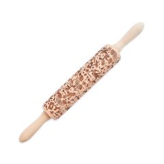 Rodillo marcador de madera unicornios 20 cm - ScrapCooking