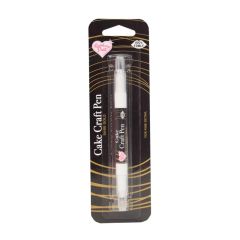 Rotulador comestible doble punta dorado oscuro Cake Craft Pen - Rainbow Dust