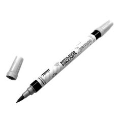 Rotulador comestible doble punta plateado metalizado - Azucren