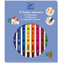Set 10 rotuladores doble punta colores clásicos - Djeco