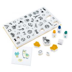 Sellos Stampinoo El mundo con tintas (50) - Janod