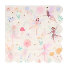 Servilletas de papel con ondas Hadas (16) - Meri Meri