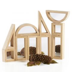 Bloques de madera espejos (10) - Guidecraft