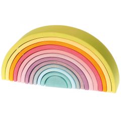 Arcos de madera Arcoíris grande pastel (12) - Grimm's