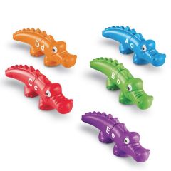 Set 13 cocodrilos letras abecedario - Learning Resources