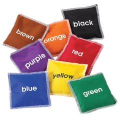 Bolsas de tela sensoriales colores (8) - EDX Education