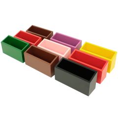 Cajas de madera comandos gramaticales (9) - Montessori
