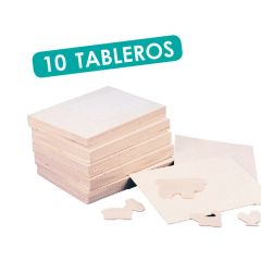 Tableros de madera para manualidades (10) - Akros