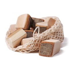 Bloques de madera natural con corteza (15) - Grimm's
