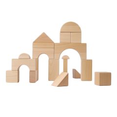 Formas geométricas gigantes de madera natural (19) - Grimm's