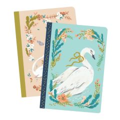 Libretas pequeñas cisne y unicornio Lucille (2) - Djeco