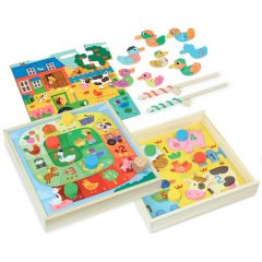 Juegos de madera Granja (4) - Vilac